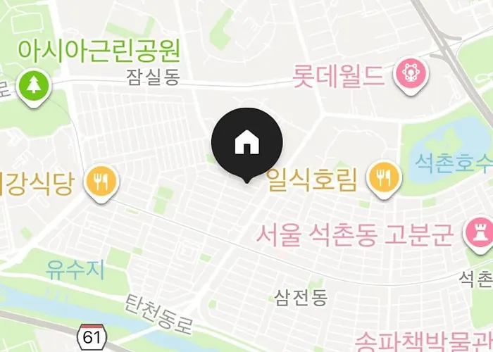 잠실,롯데월드,석촌호수,코엑스,강남20분,가로수길,kspodome,아산병원 *